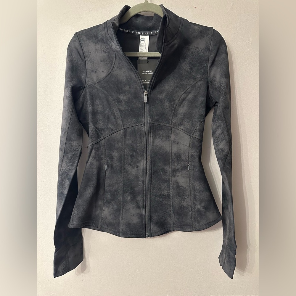 NWOT! Fabletics Full Zip Jacket- Size M - Picture 6 of 6